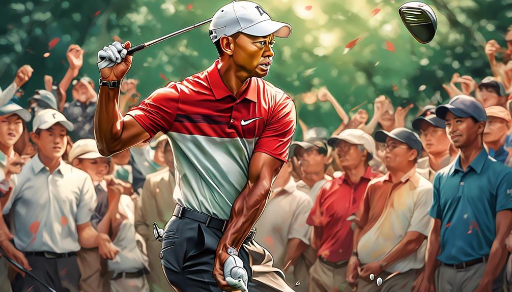 tiger woods golfing dominance