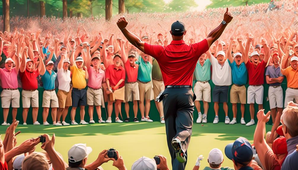 tiger woods historic masters win