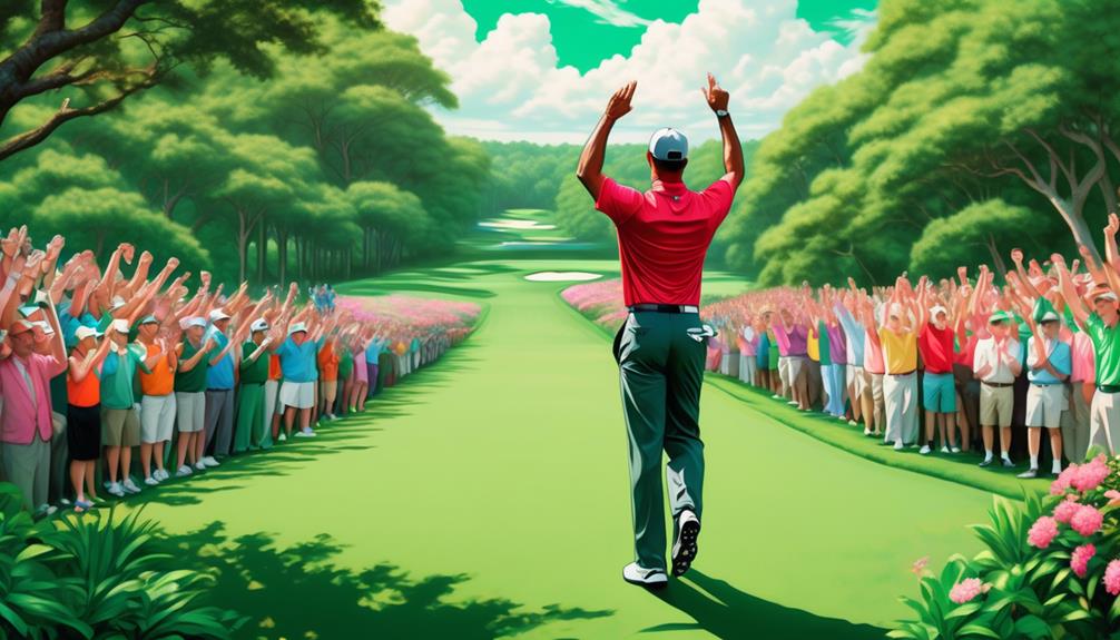 tiger woods historic masters win