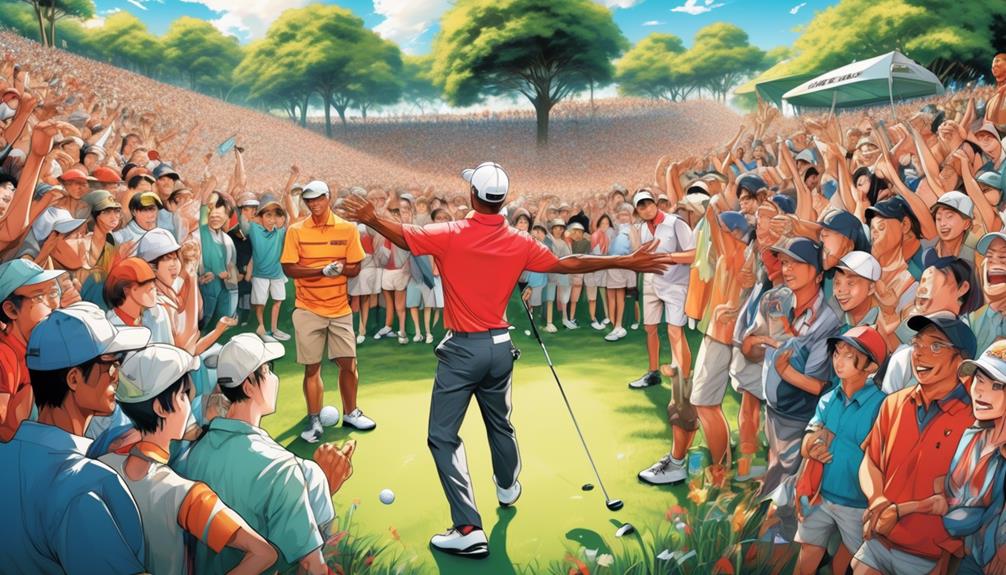 tiger woods influence on popularity