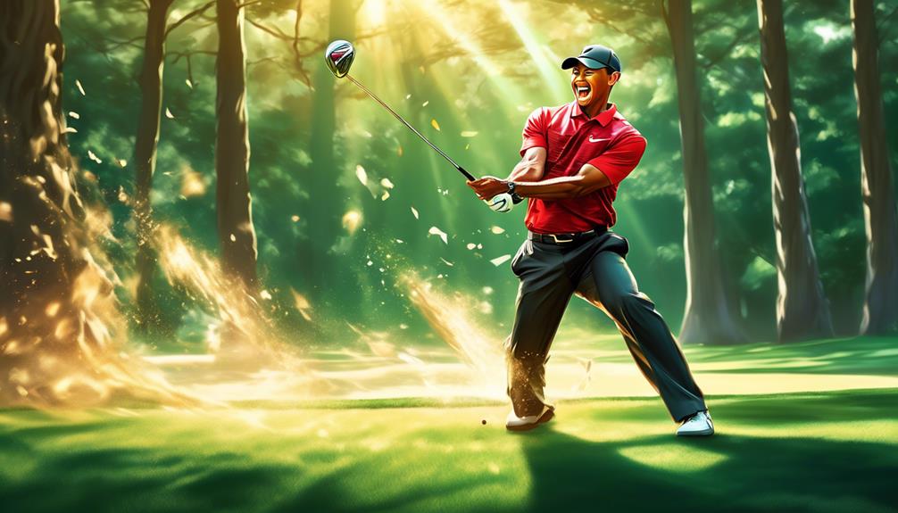 tiger woods legendary golf mastery