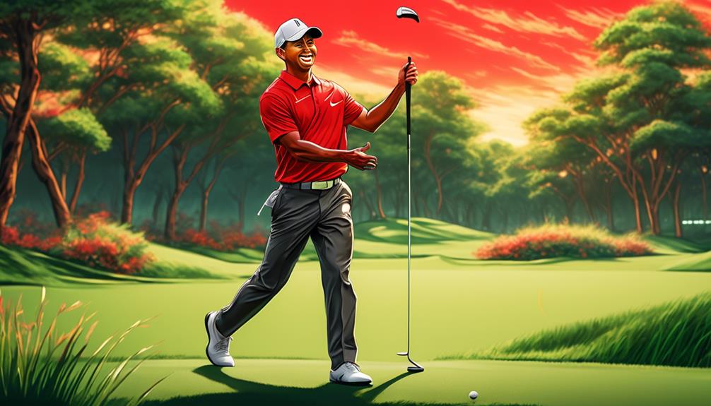 tiger woods phenomenal golf success