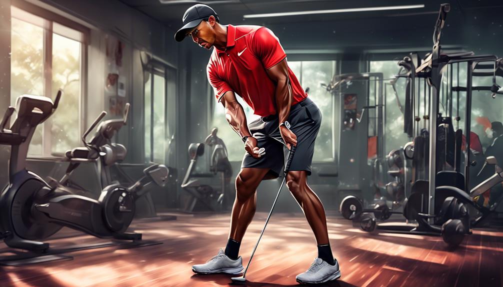 tiger woods rigorous fitness routine