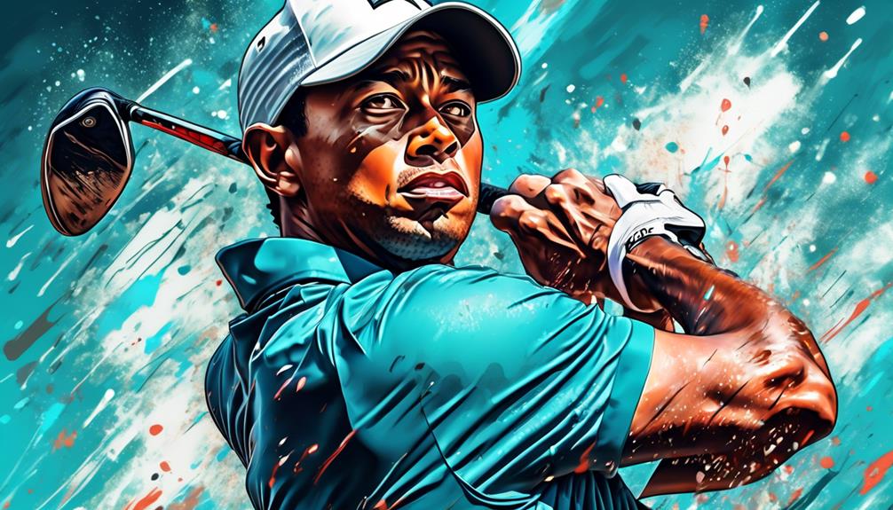 tiger woods tenacious golf career