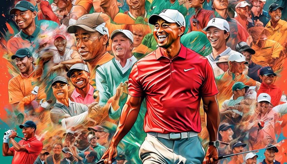 tiger woods unprecedented golf dominance