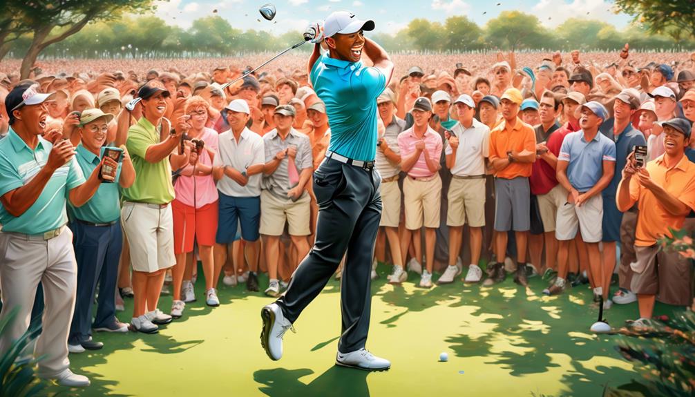 tiger woods unprecedented golf dominance