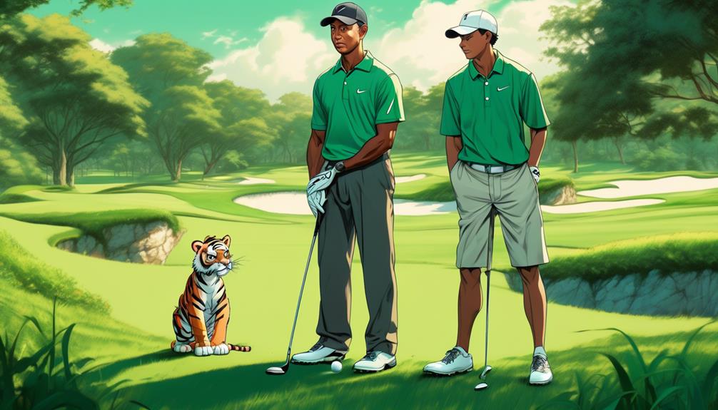 tiger woods upbringing and influences