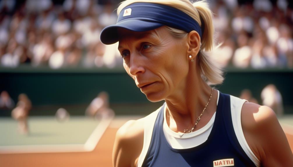 trailblazing tennis champion martina navratilova