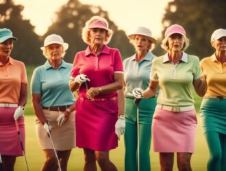 triumph of seven senior women in golf s major championships