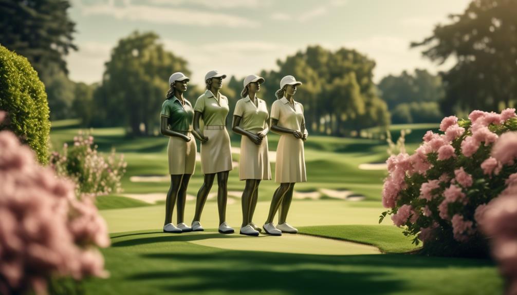 women golf legends honored