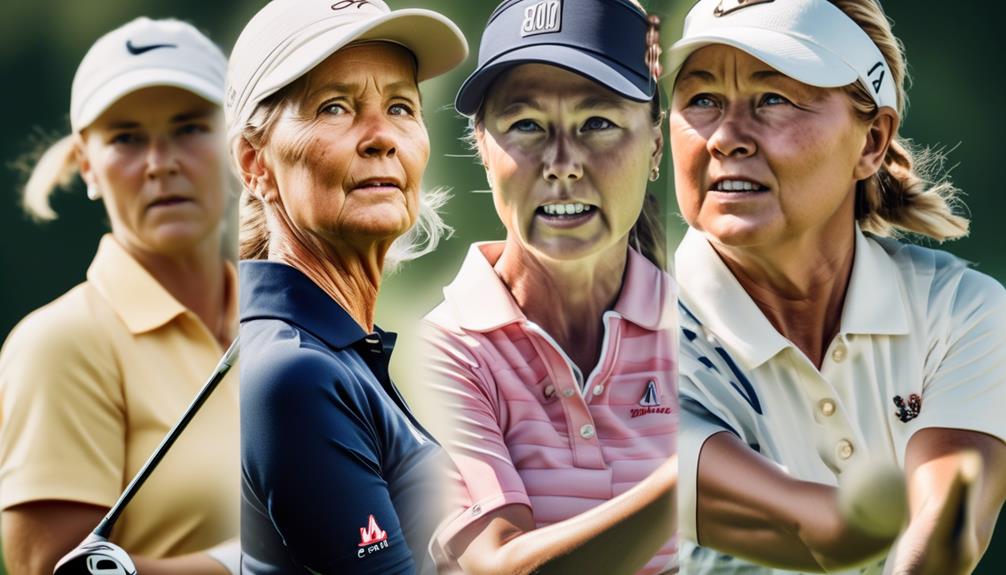 women s golf legends emerged