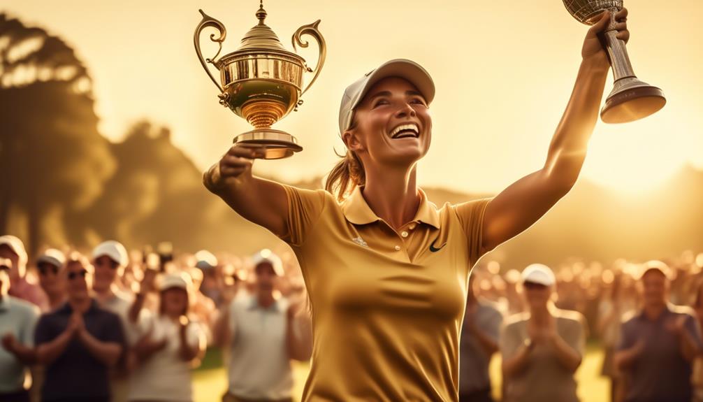 women s major golf victories