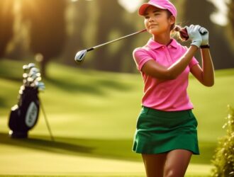 youthful female golf prodigies